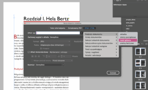 Nadawanie semantyki epub:type w InDesign