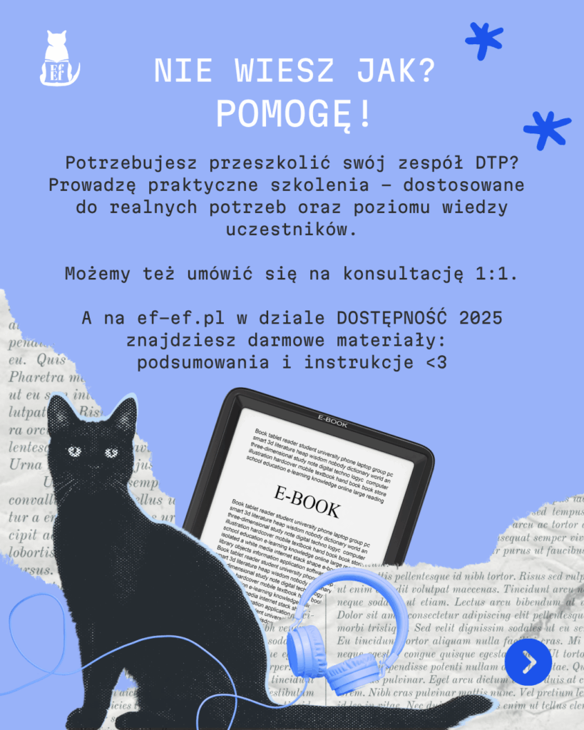 Oferta szkolenia dostępność e-booków PDF